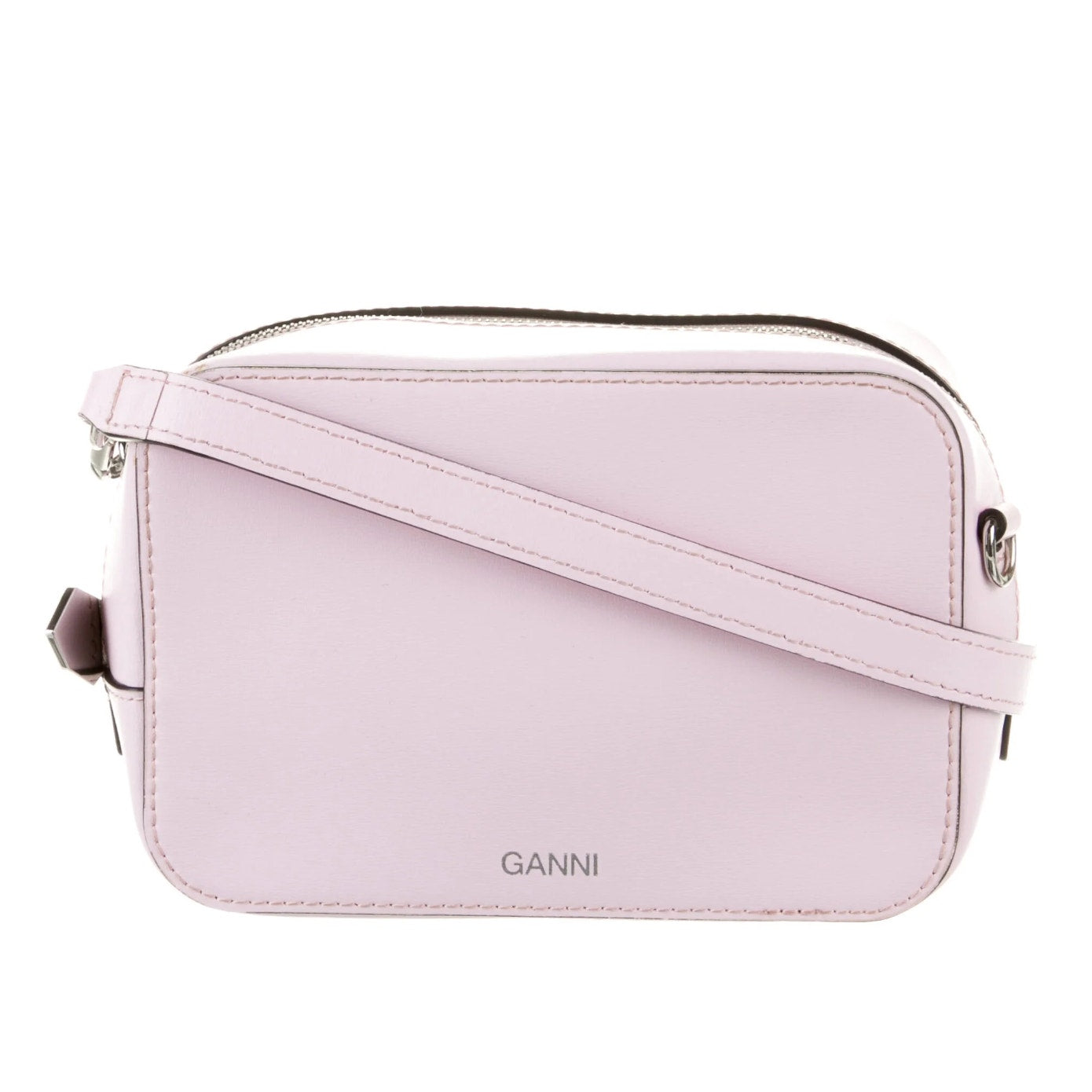 Ganni Pink Cross-Body Bag
