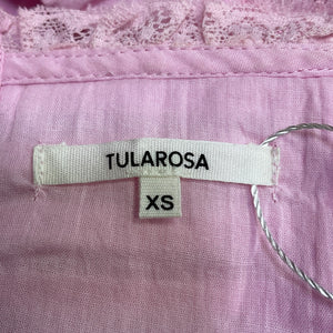 Tularosa Ruffled Pink Genevieve Camisole Size XS