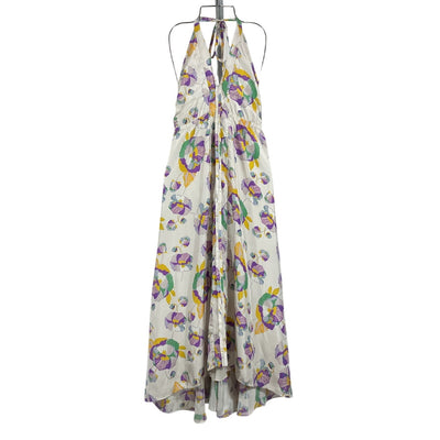 Isabel Marant Floral Yellow Raizama Dress Size FR 34 / US 2 NWT