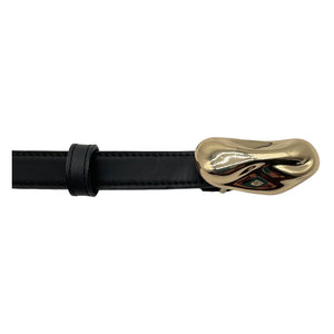 Retrofête Sculptural Black Britney Belt Size S