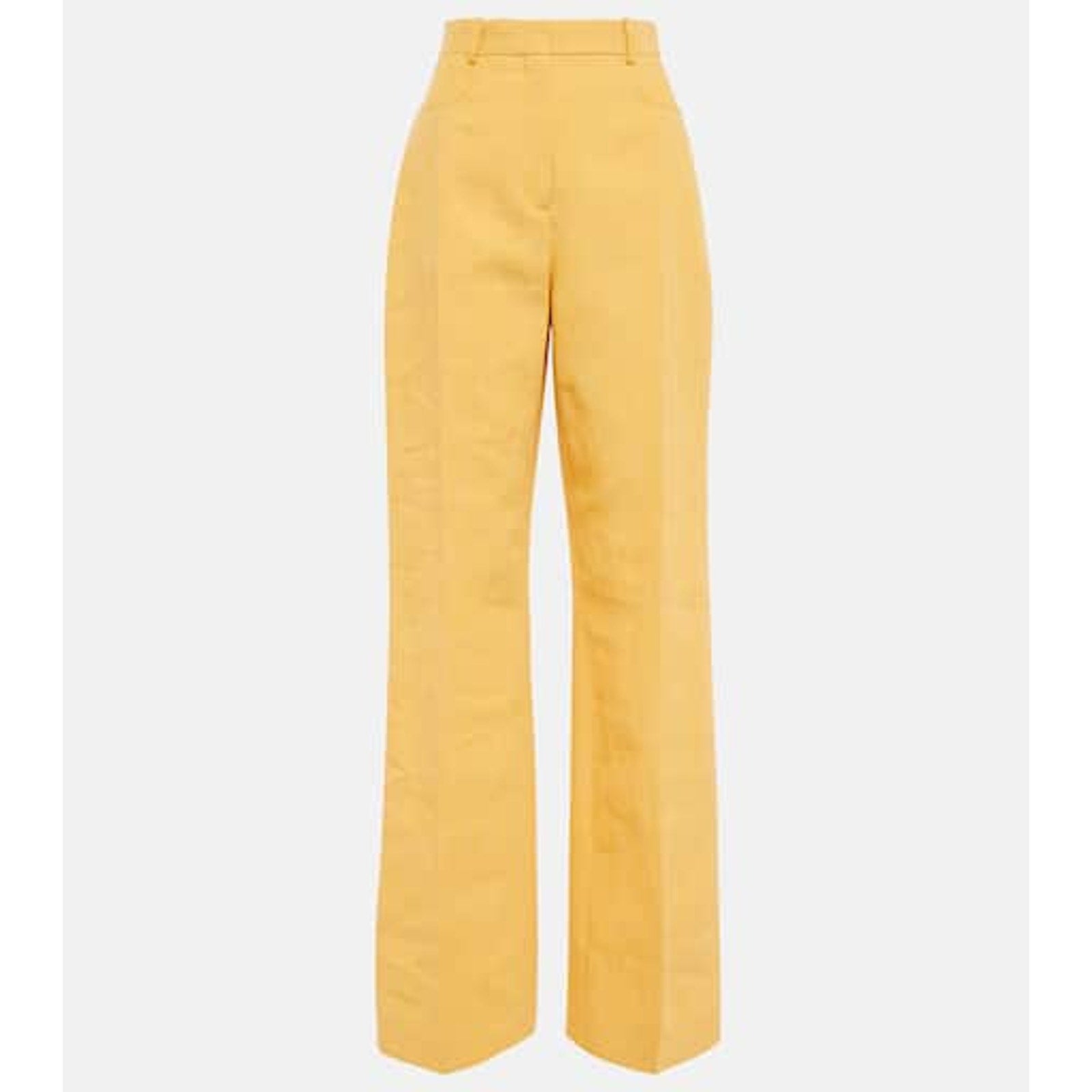 Jacquemus 'Le' Yellow Linen Pantalon Sauge Linen-Blend Pants Size 36 - NWT