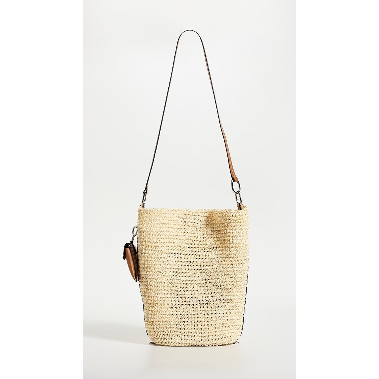 Proenza Schouler Beige Raffia Spring Bucket Bag