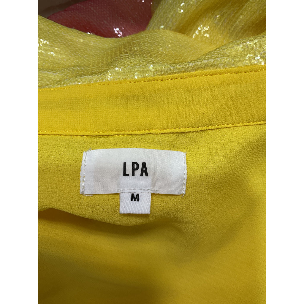 Lpa 'Jacinda' Pink Sequin Ebellished Dress Size M