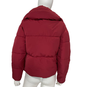 Alp N Rock Insulated Deep Red Peak Puffer Jacket Size S