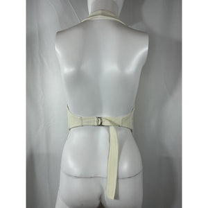 Ronny Kobo 'Mina' Beige Polyester Vest Size XS