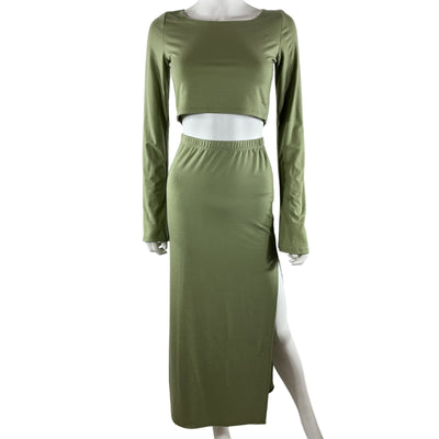 Reformation Stretch Artichoke Gretchen Two Piece Set Size XS