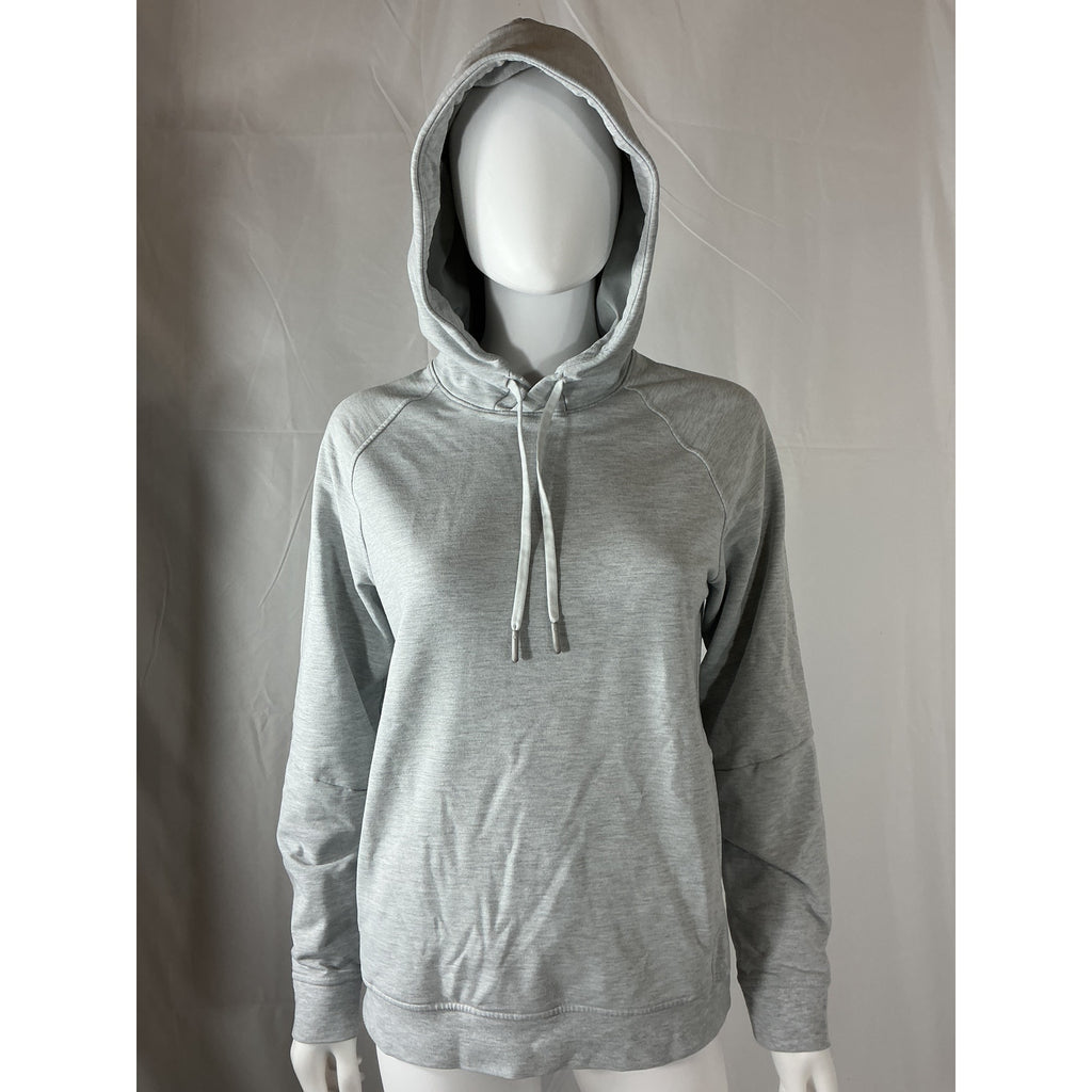Alo Yoga 'Accolade' Grey Cotton Hoodie Size S