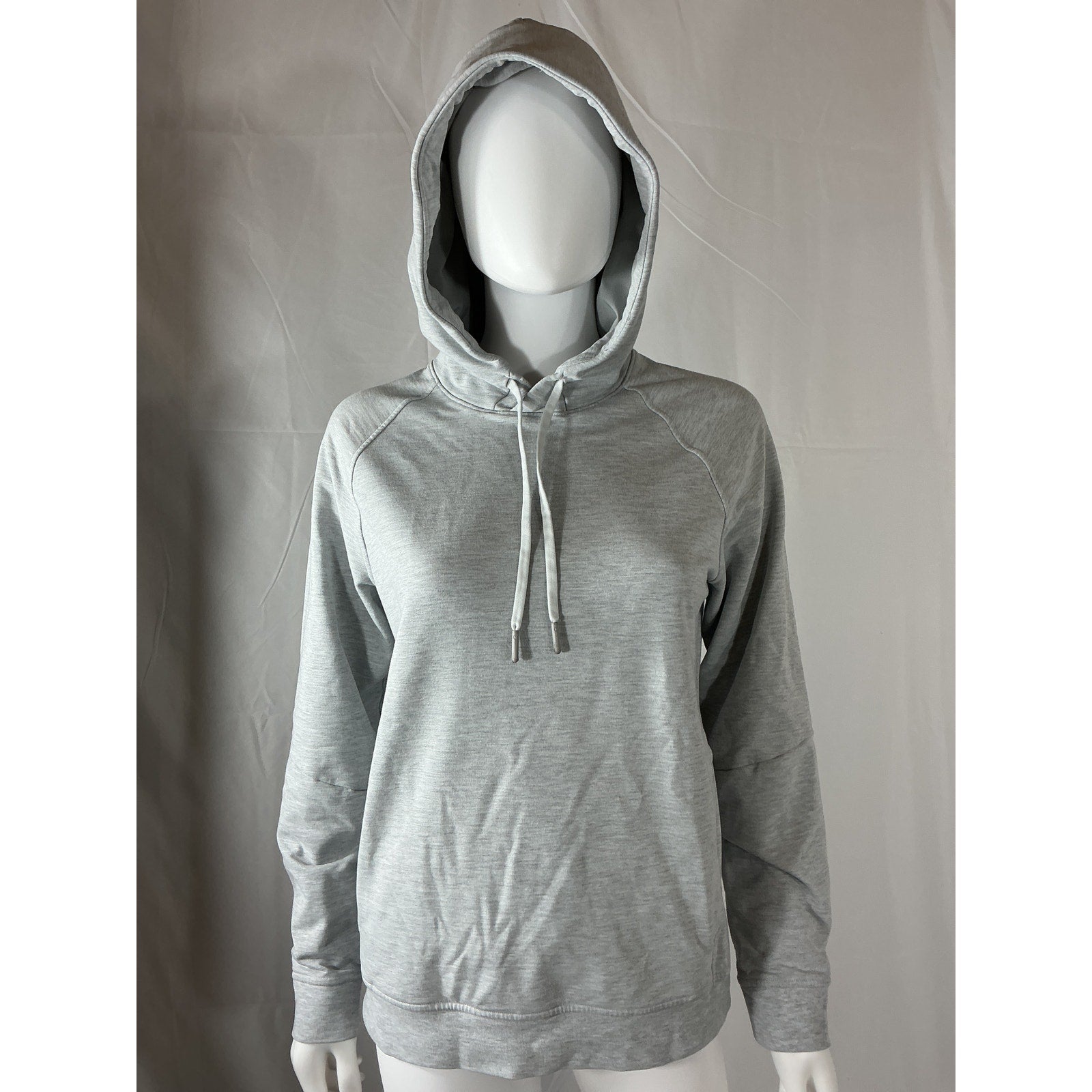Alo Yoga 'Accolade' Grey Cotton Hoodie Size S