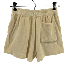 Sporty & Rich Terry Lemon Shorts Size M