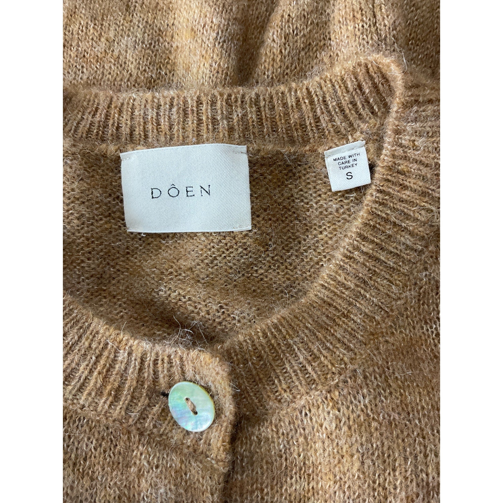 D�en 'Petra' Brown Cardigan Size S