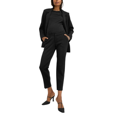 Hatch Tailored Black Stretch Suit Trousers Size 1