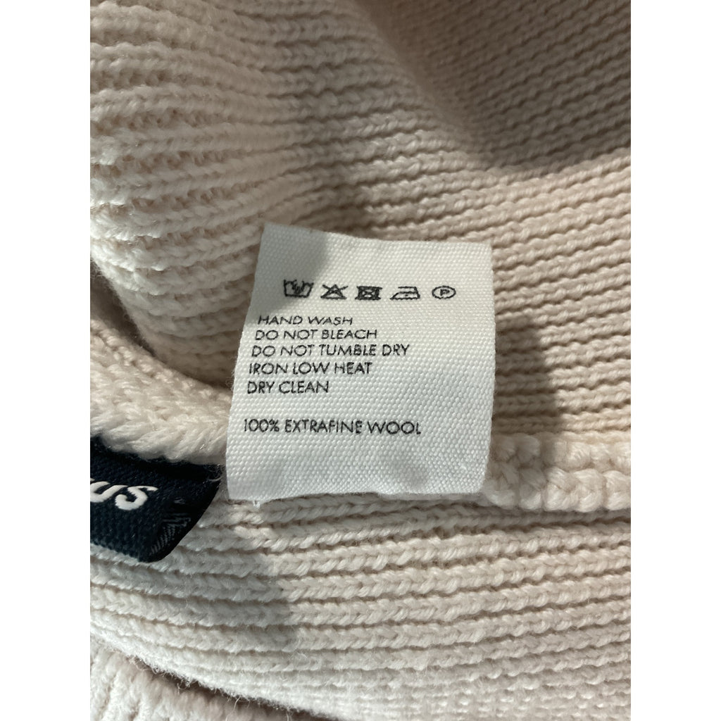 Jacquemus 'La Maille' Cream Wool Risoul Jumper Size 36
