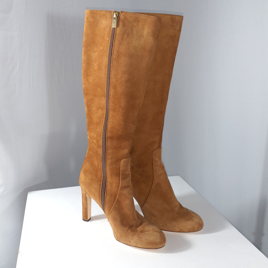Agl 'Milly' Brown Knee High Boot Size 9.5