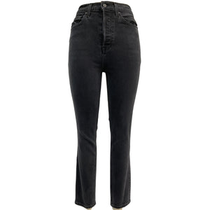 Grlfrnd Sleek Black Piper Denim Jeans Size 26