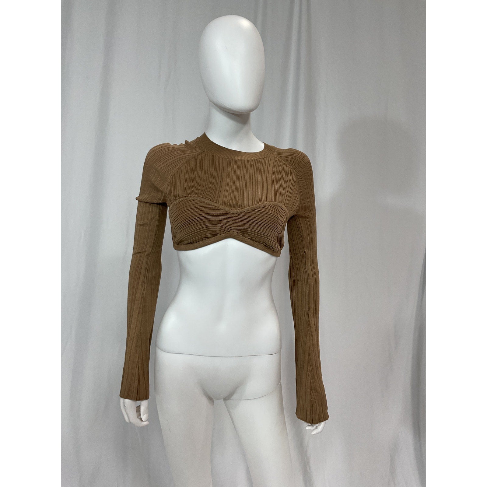 Michael Costello x Revolve 'Kadri' Brown Top Size S - NWT