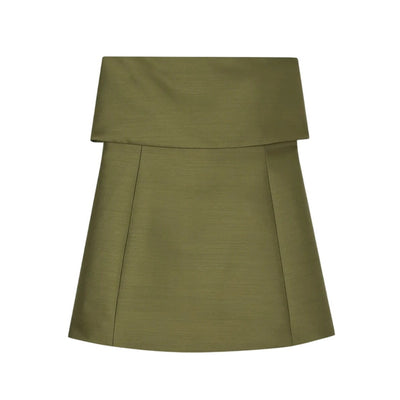 Toteme Sateen Green Bandeau Top Size 34 / US 2
