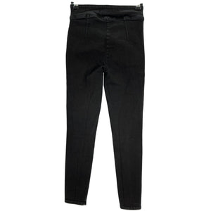 Frame Sleek Black Jetset Skinny Crop Denim Jeans Size 1