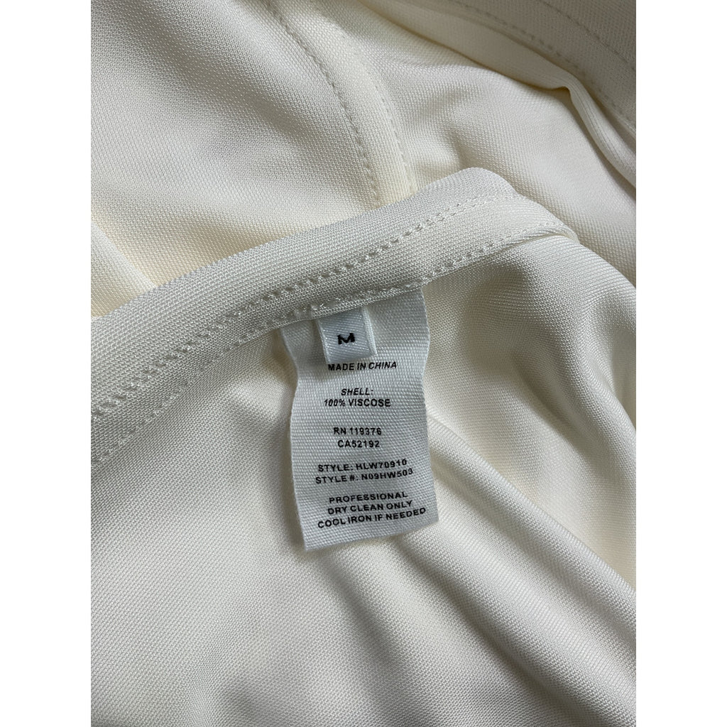 Helmut Lang Point Collar White Long Sleeve Pocket Shirt Size M