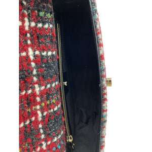 Anine Bing 'Nico' Red Wool Bag