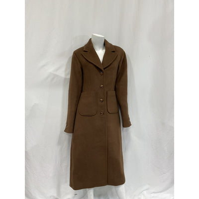 L'Academie X 'Marianna' Brown Long Coat Size S