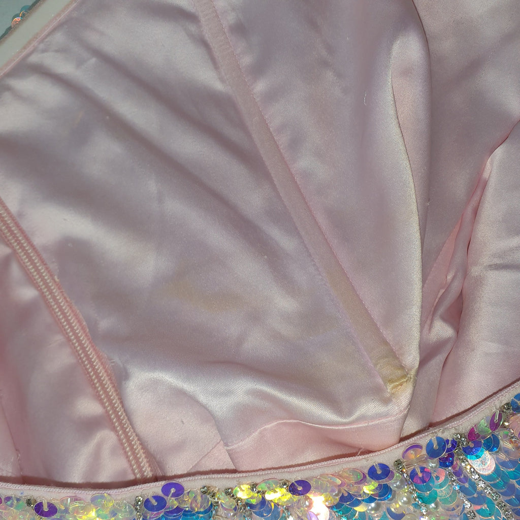 Retrofete 'Avalee' Pink Polyester Dress Size S