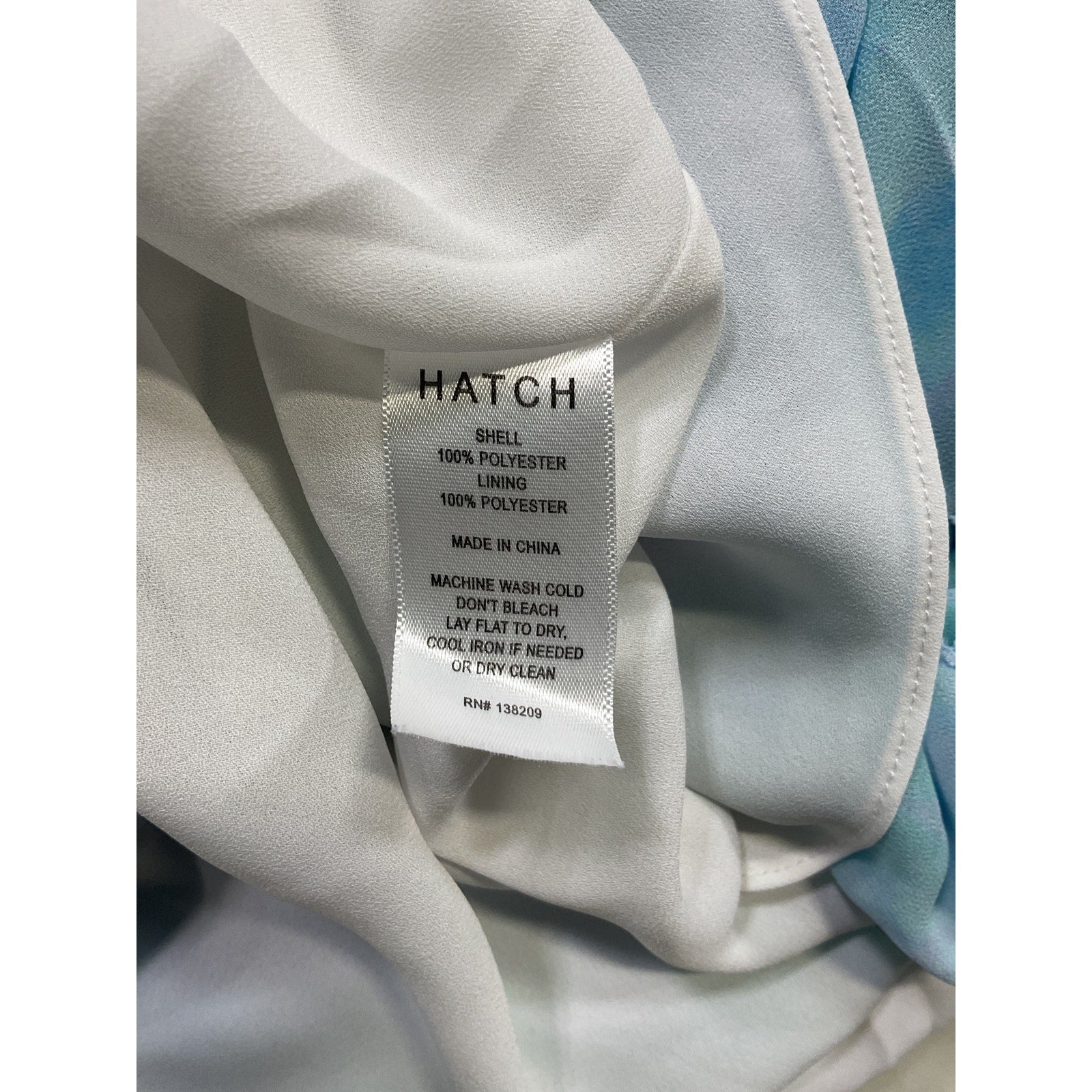 Hatch 'The Annette' Blue Sleeveless Dress Size 3