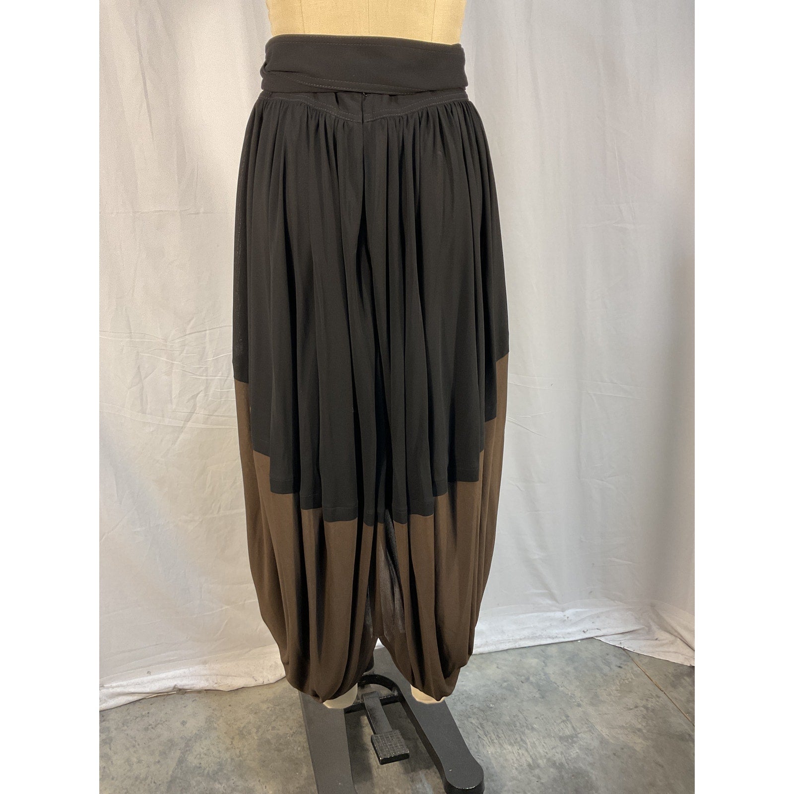 Proenza Schouler Black Crepe Jersey Skirt Size 8