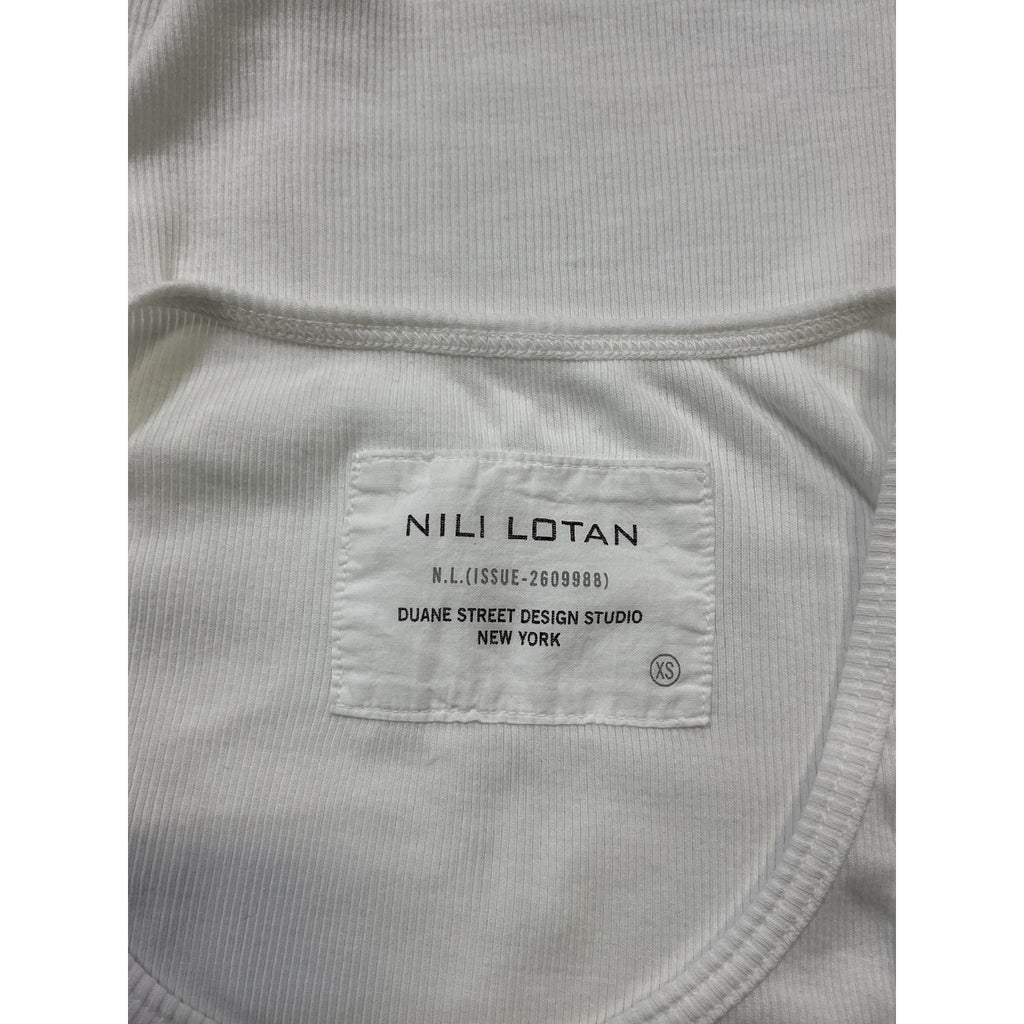 Nili Lotan 'Almu' White Tank Size XS