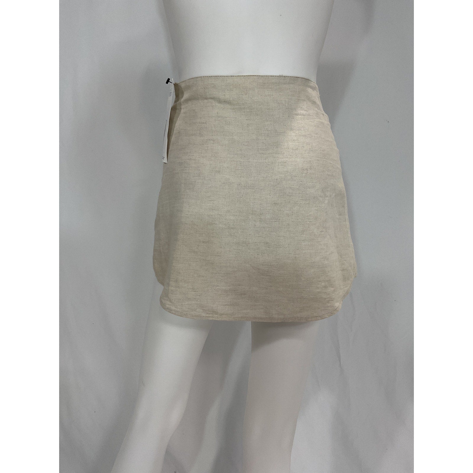 Jacquemus Mini Beige Skirt Size 34 - NWT