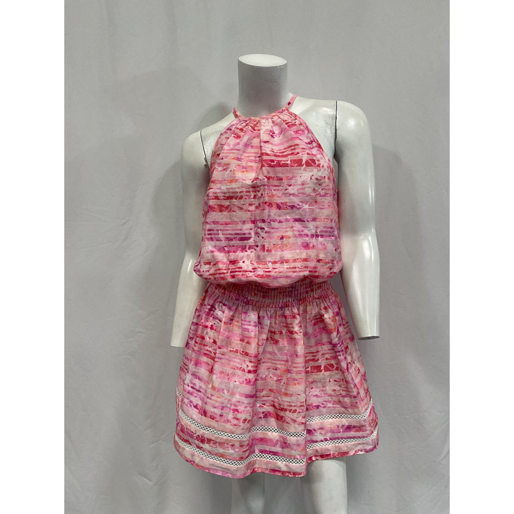 Ramy Brook 'Printed' Pink Mini Dress Size S/P