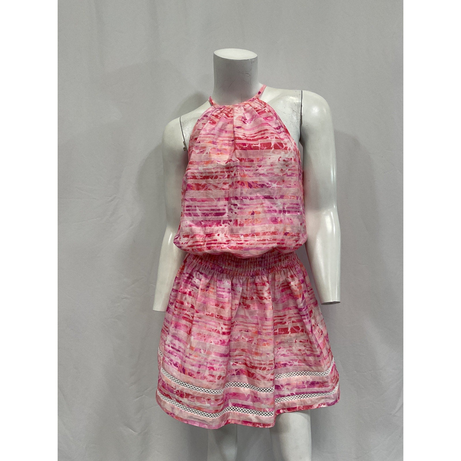 Ramy Brook 'Printed' Pink Mini Dress Size S/P