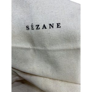 Sézane Graphic Beige Mon Amour Tote Bag