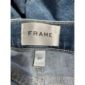 Frame Le High Rise Straight Ankle Denim Jeans Size 27