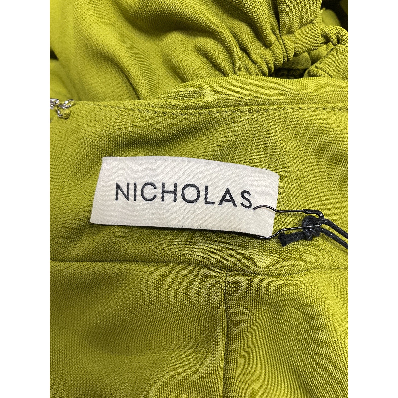 Nicholas 'Pauline' Green Poly Skirt Size 0