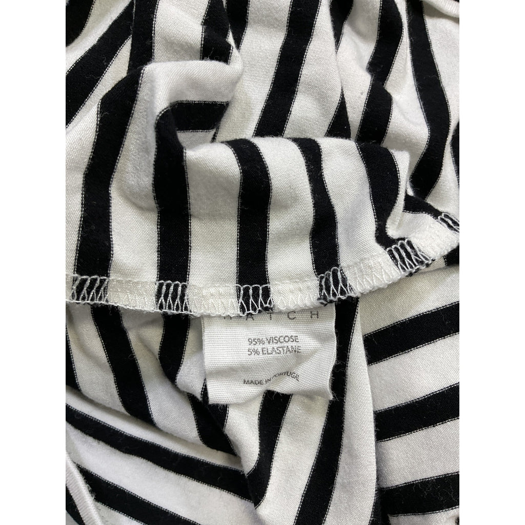 Hatch 'The Perfect Tee' Black Boat Neck Longsleeve Maternity Tee Size 0