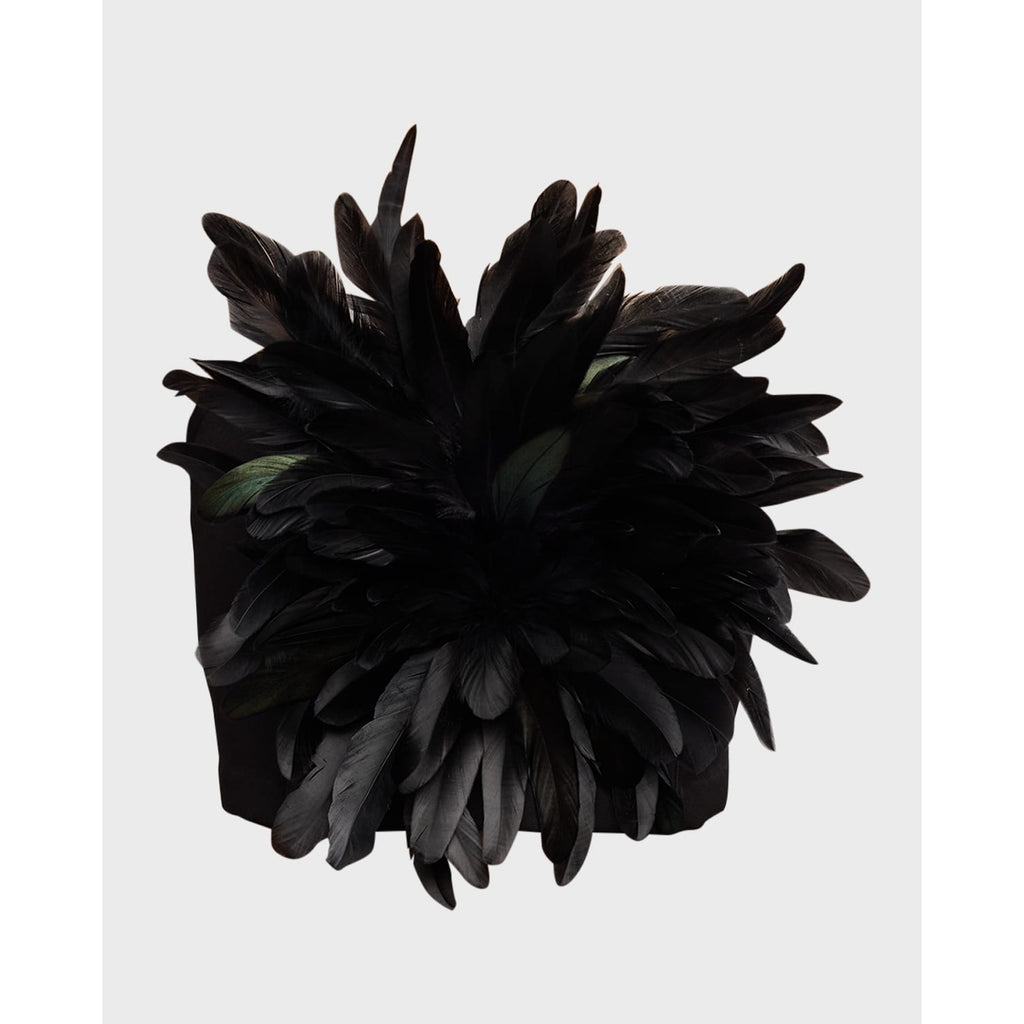 Retrofete 'Nicki' Black Polyester Top Size S
