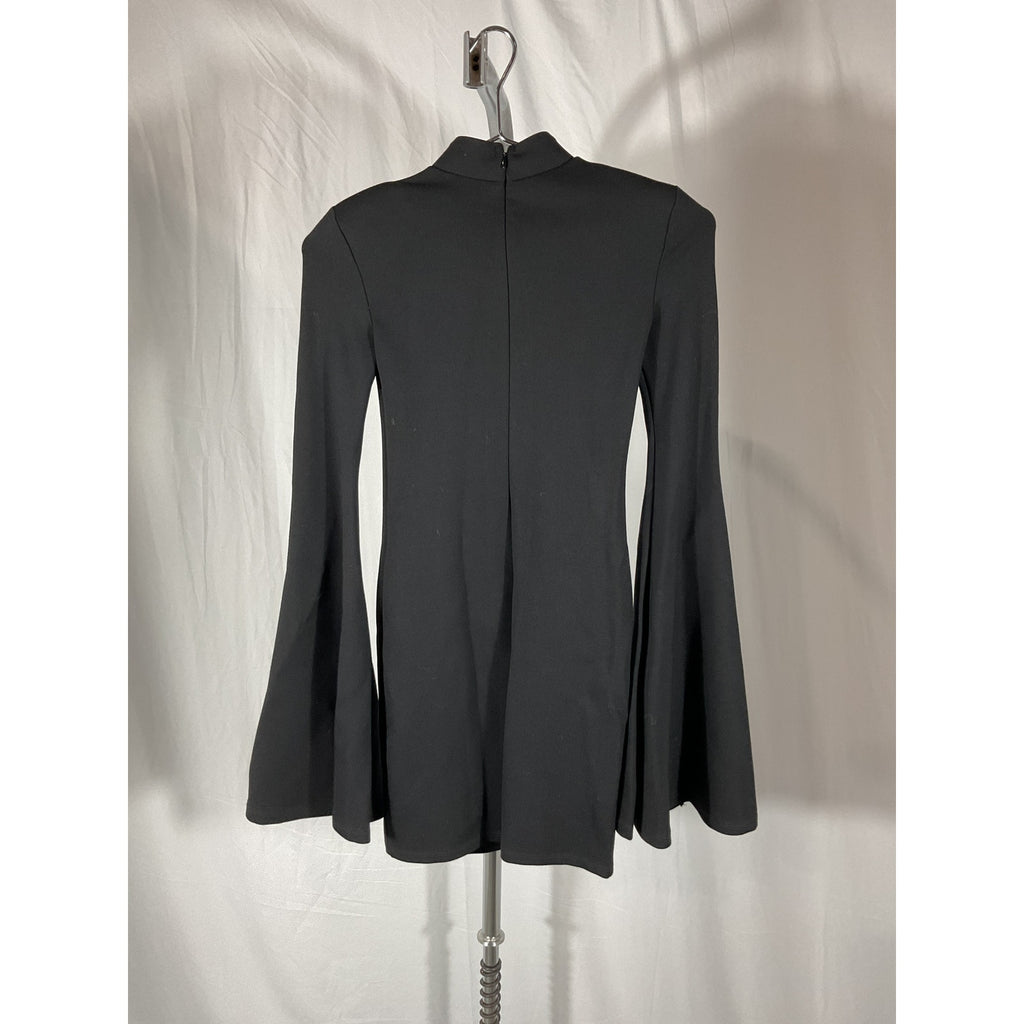 Michael Costello 'Mr. Gibson' Black Cut Out Mini Dress Size XXS