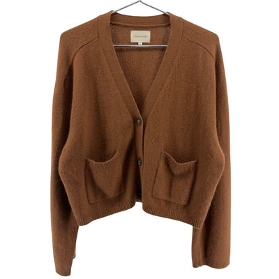 Loulou Studio Oversized Brown Saura Cardigan Size M