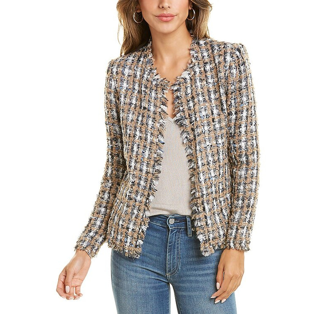 Iro 'Vella' Brown Wool-Blend Jacket Size 36