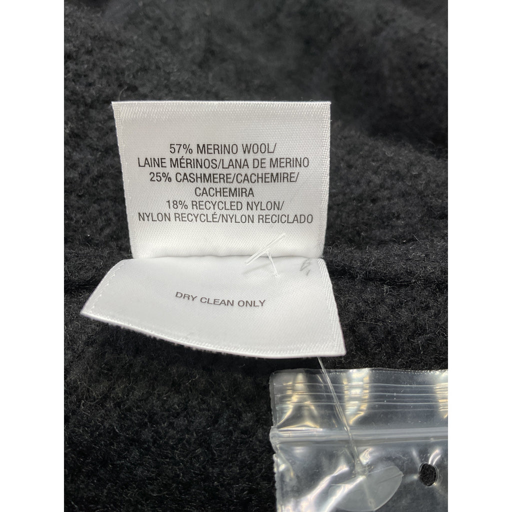 Favorite Daughter The Oversized Black Merino Wool Cardigan Size S