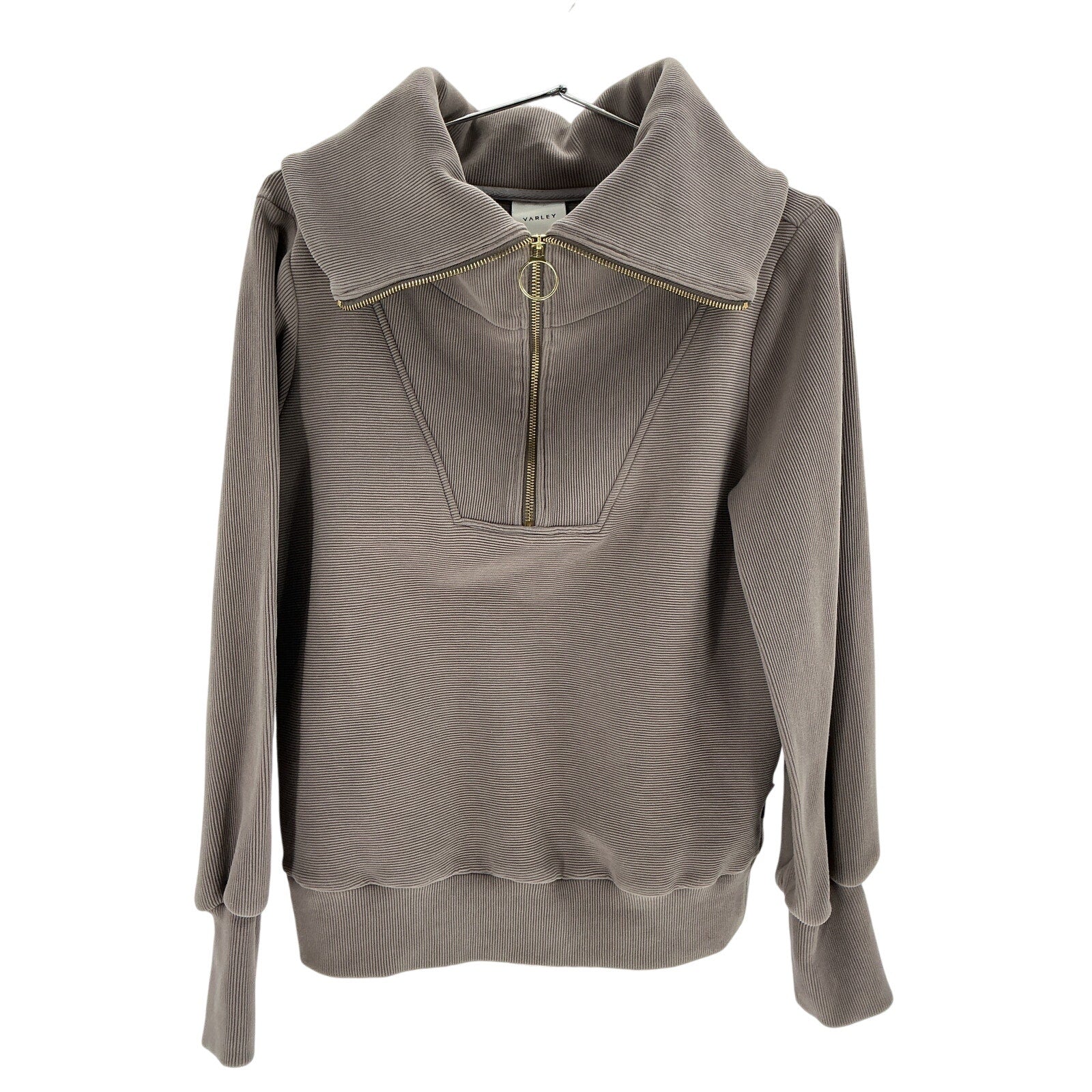 Varley 'Vine' Grey Cotton Pullover Size XS