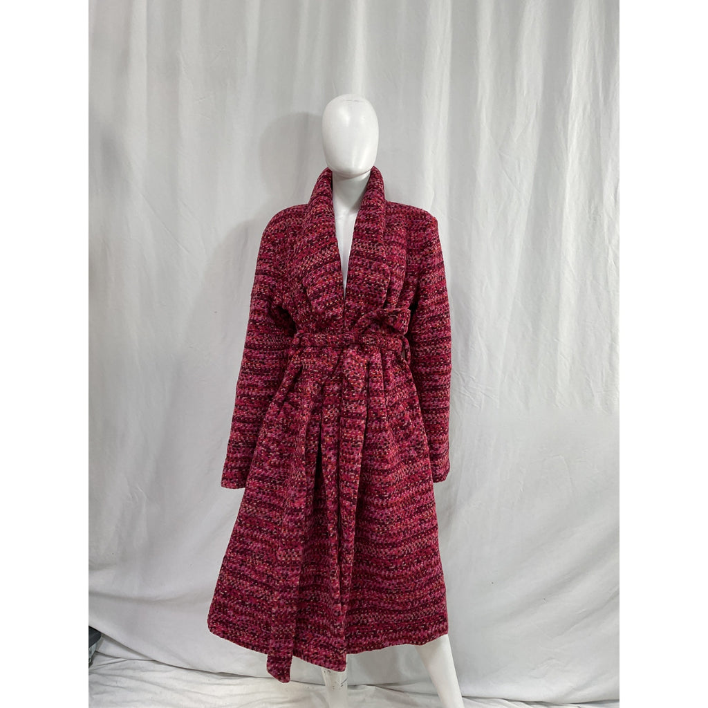 Hutch 'Kat' Pink Wrap Coat Size XL