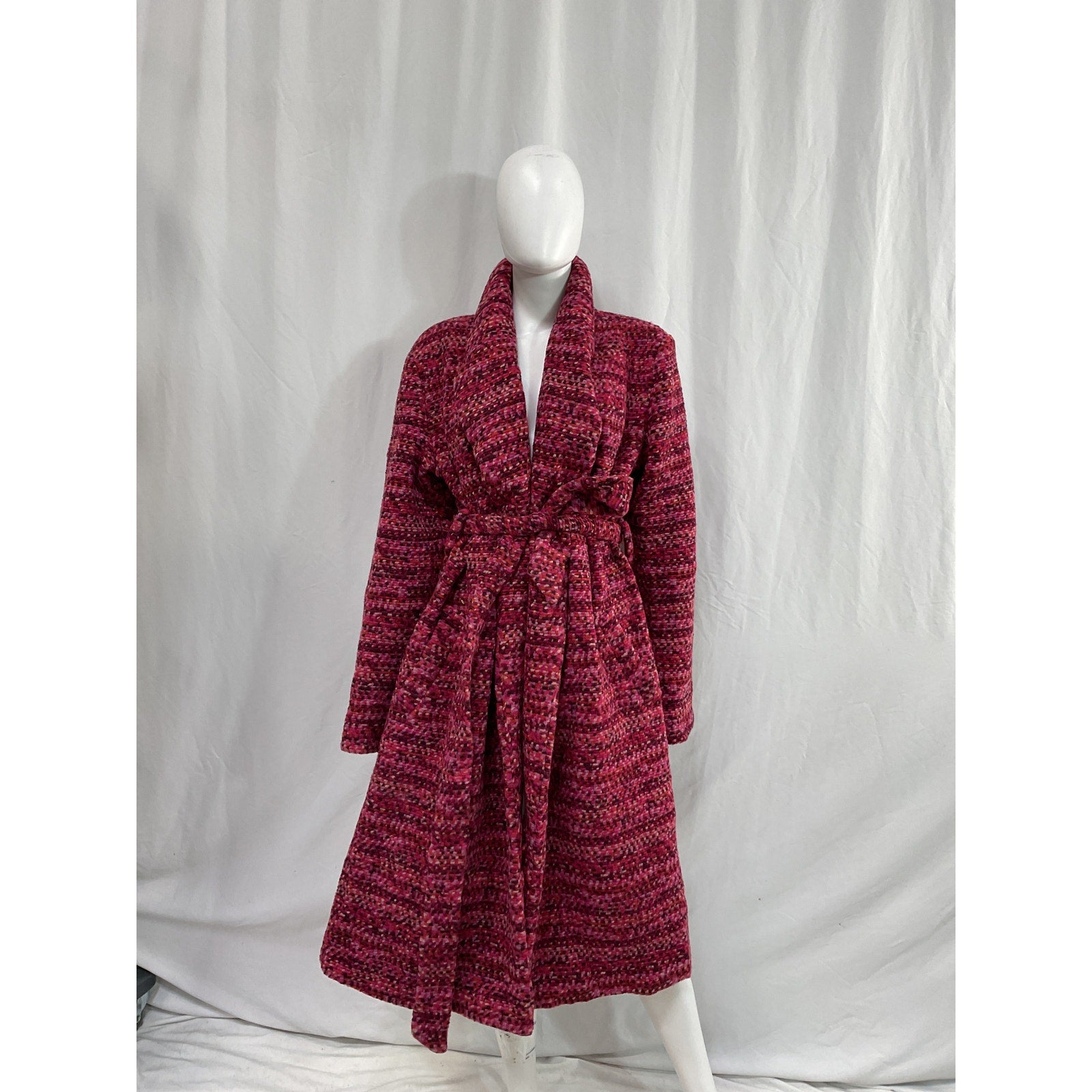 Hutch 'Kat' Pink Wrap Coat Size XL