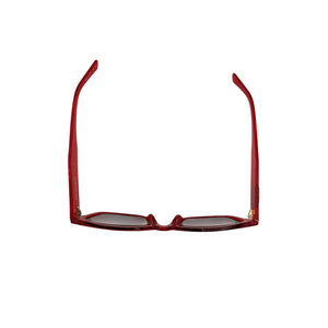 Balenciaga Flat 55Mm Red Square Sunglasses Size OS