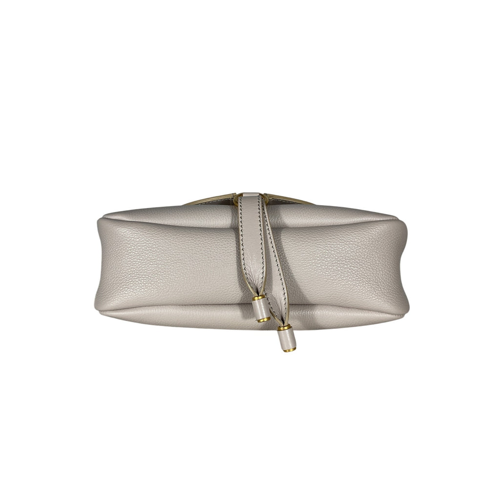 Chlo� 'Marcie' Grey Leather Small Clutch Shoulder Bag