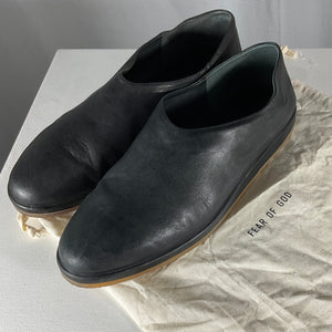 Fear Of God Minimalist Black Slip On Loafer Size IT 43
