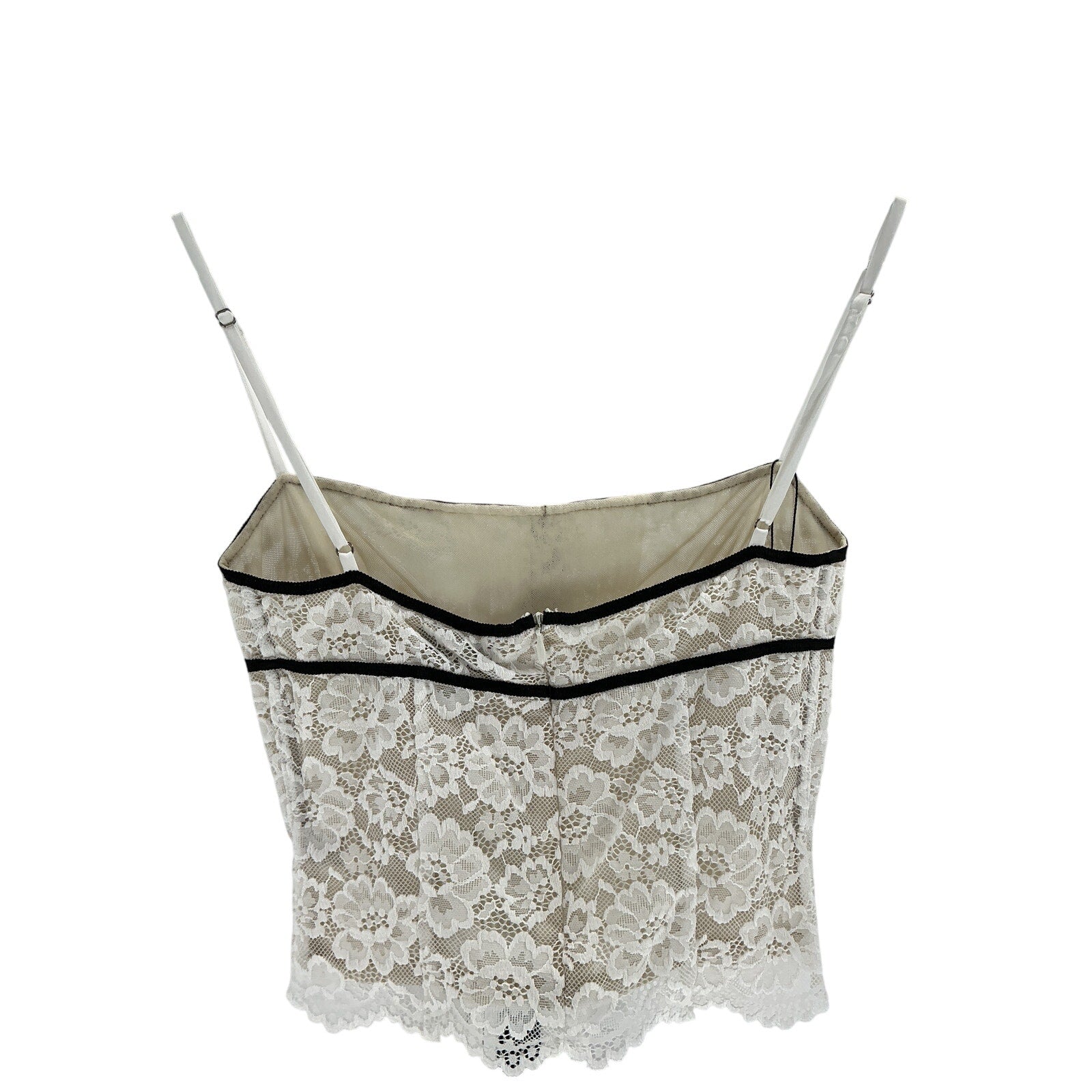 Majorelle 'Leila' White Nylon Top Size XXS