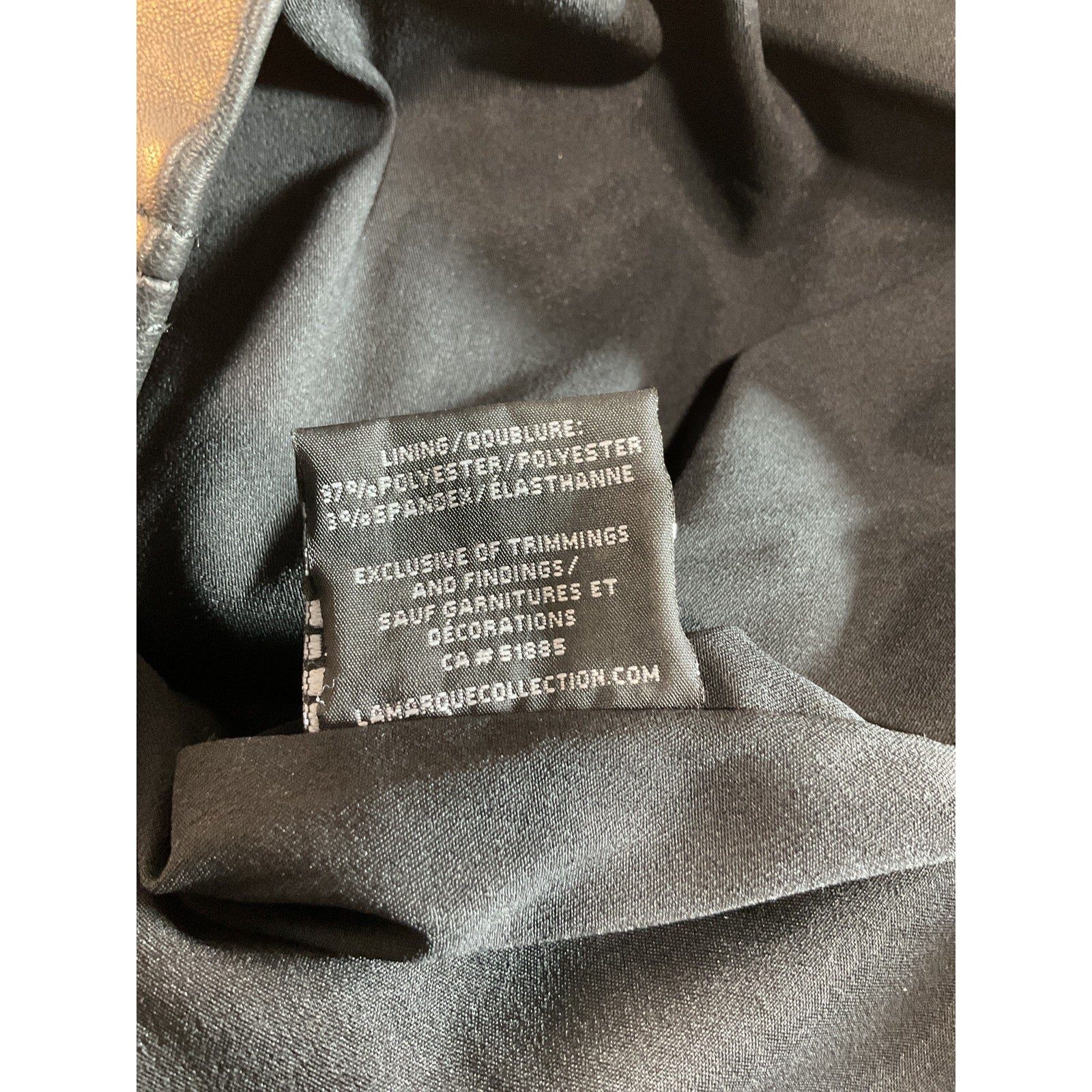 Lamarque Black 'Bodycon' Mini Dress Size S