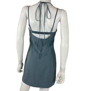 Simkhai Sleek Slate Eilish Mini Dress Size 4