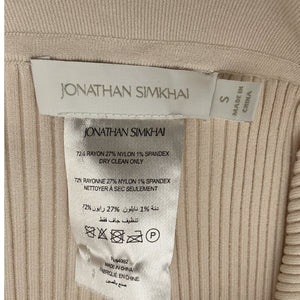 Simkhai Ribbed Beige Knit Pants Size S